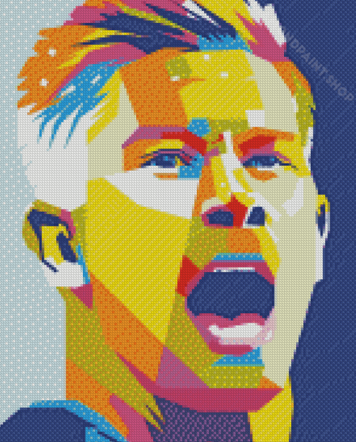 Pop Art Kevin De Bruyne Diamond Paintings