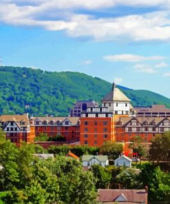 Roanoke Buildings Diamond Paintings