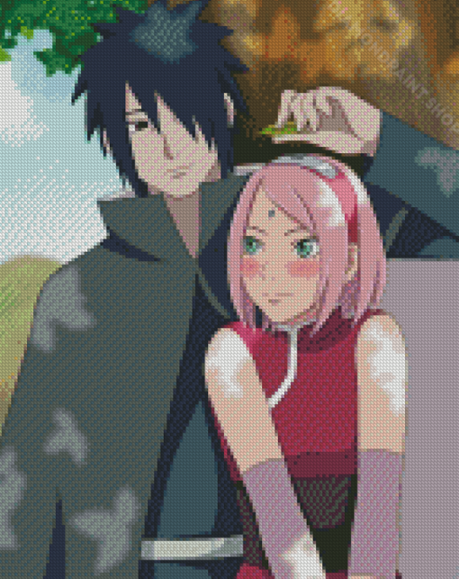 Sasuke X Sakura Diamond Paintings