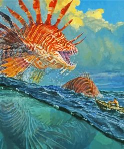 Sea Monster Diamond Paintings