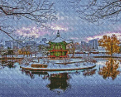 Seoul Korea Winter Diamond Paintings