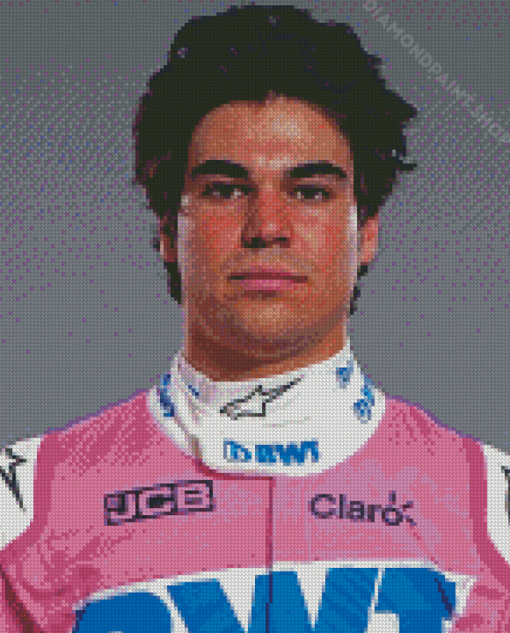 Sports Racing Driver Lance Stroll Diamond Paintings