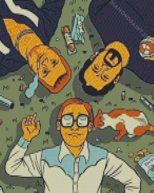 Trailer Park Boys Animation Diamond Paintings