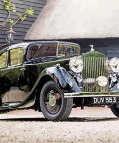 Vintage Rolls Royce Diamond Paintings