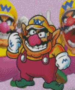 Wario Cartoon Diamond Paintings