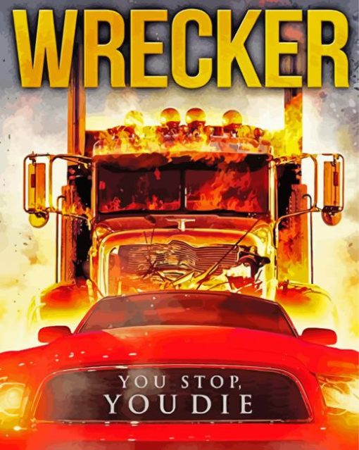 Wrecker Movie Poster Diamond Paintings