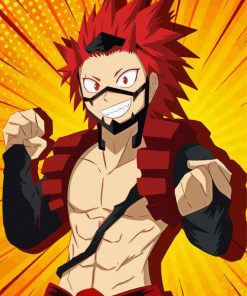 Aesthetic Red Riot Illustration Diamond Paintings