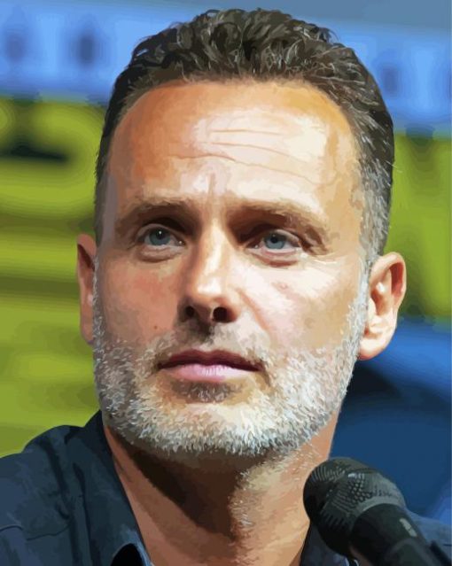 Handsome Andrew Lincoln Diamond Paintings