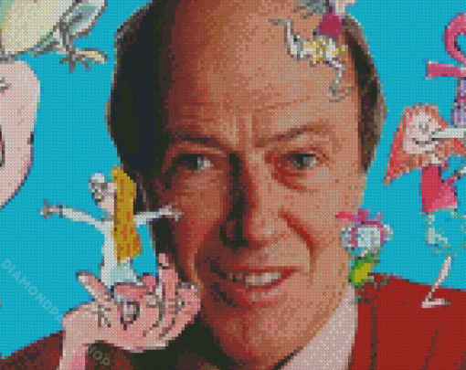 Roald Dahl Books Characters Diamond Paintings