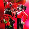 Romantic Harley And Deadpool Diamond Paintings