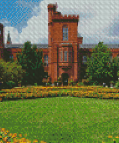 Smithsonian Institution Building Diamond Paintings