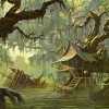 Swamp Bayou Art Diamond Paintings