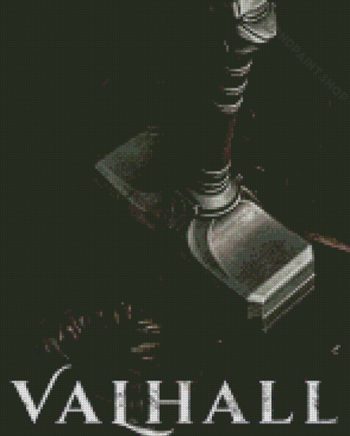 Valhall Harbinger Poster Diamond Paintings