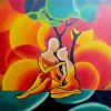 Abstract Couple Diamond Paintings