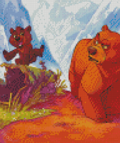 Aesthetic Brother Bear Diamond Paintings