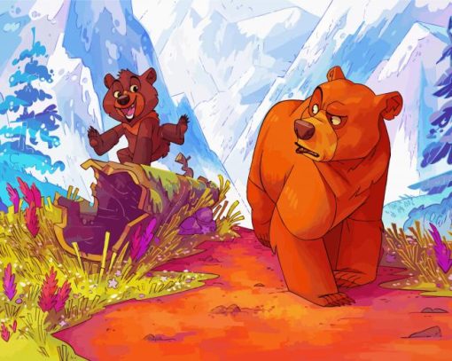 Aesthetic Brother Bear Diamond Paintings