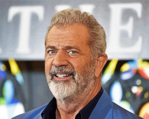 Aesthetic Mel Gibson Art Diamond Paintings