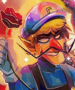 Aesthetic Waluigi Diamond Paintings