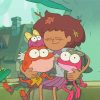 Amphibia Animated Serie Characters Diamond Paintings