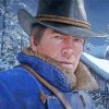 Arthur Morgan Game Character Diamond Paintings