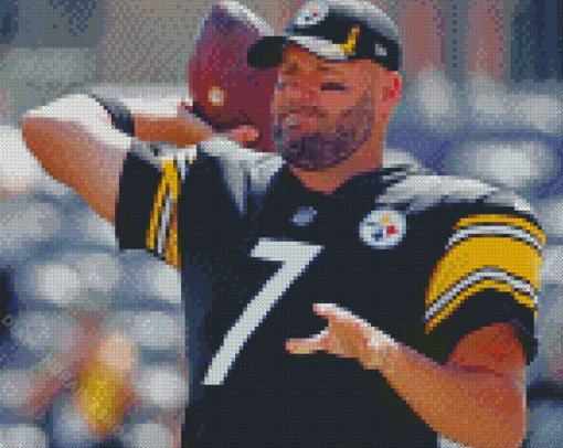 Ben Roethlisberger Professional Player Diamond Paintings