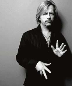 Black And White David Spade Diamond Paintings