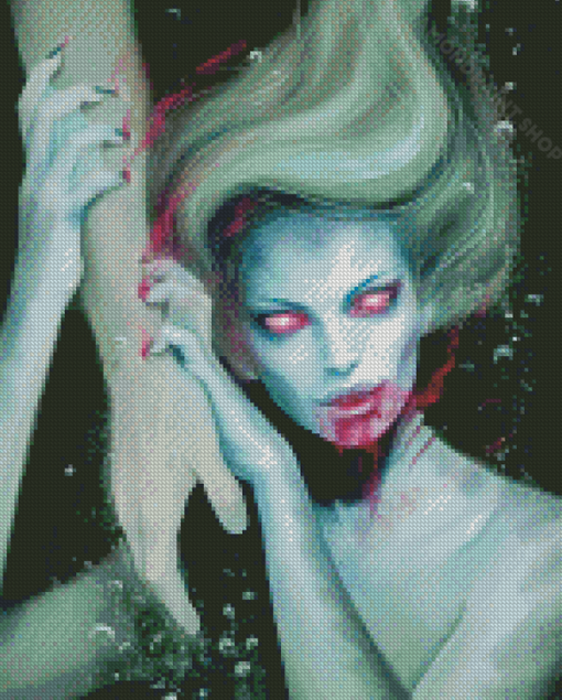 Bloody Siren Diamond Paintings