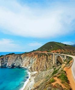 California Highway 1 Diamond Paintings