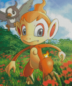 Chimchar Diamond Paintings