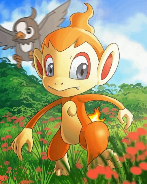 Chimchar Diamond Paintings