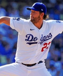 Clayton Kershaw Pitcher Diamond Paintings