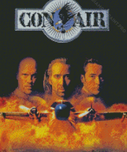 Con Air Poster Diamond Paintings