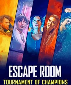 Escape Room Tournament Of Champion Poster Diamond Paintings