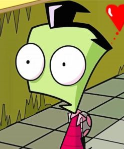 Gir Invader Zim Diamond Paintings