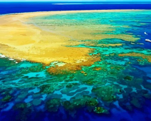 Great Barrier Reef Australia Diamond-paintings