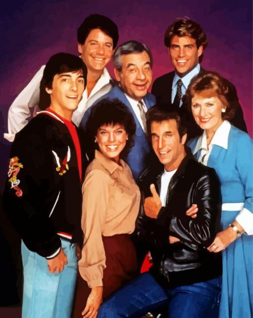 Happy Days Characters Diamond Paintings