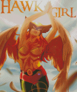 Hawkgirl Poster Diamond Paintings