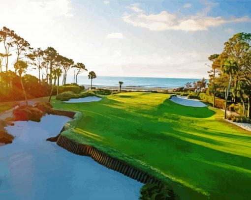 Hilton Head Golf Diamond Paintings