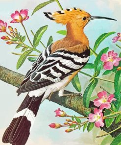 Hoopoe Bird Art Diamond Paintings