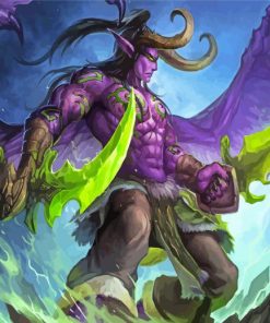 Illidan Stormrage Diamond Paintings