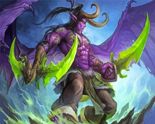 Illidan Stormrage Diamond Paintings