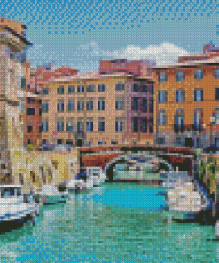 Italy Livorno City Diamond Paintings