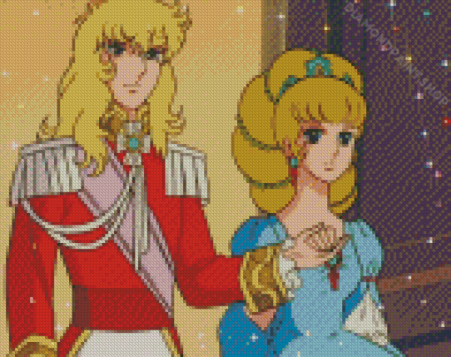 Lady Oscar The Rose Of Versailles Diamond Paintings