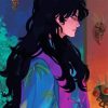 Naraku Side Profile Art Diamond Paintings