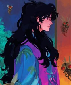 Naraku Side Profile Art Diamond Paintings