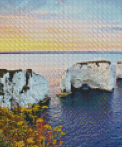 Old Harry Rocks Mudeford Diamond Paintings