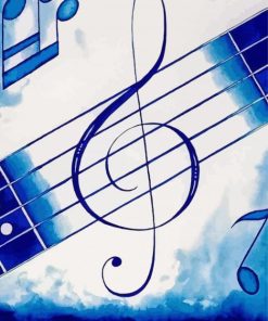 Piano And Guitar Diamond Paintings