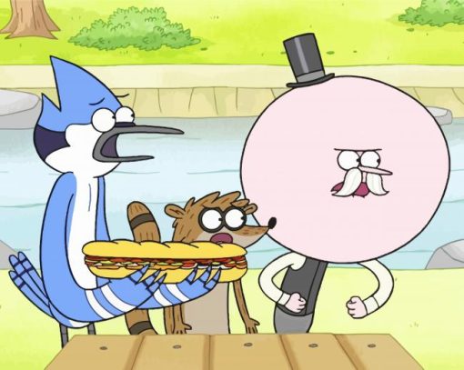 Regular Show Cartoon Diamond Paintings