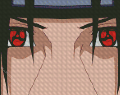 Sharingan Sasuke Anime Eyes Diamond Paintings