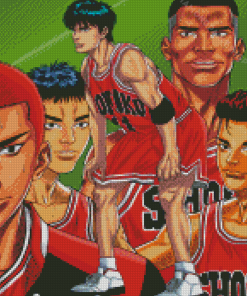 Slam Dunk Anime Characters Diamond Paintings